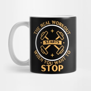 THE REAL WORKOUT 3 Mug